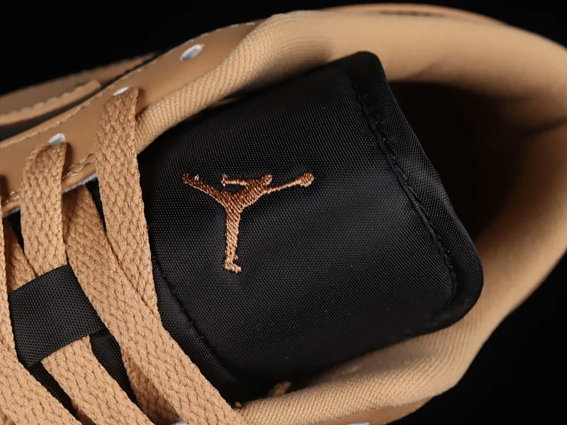 All categories Air Jordan Jordan series basketball shoes Air Jordan 1 Low Z version Air Jordan 1 Low "Desert" AJ1 Joe 1 milk tea color cultural and leisure sports sneakers DV0774-201
